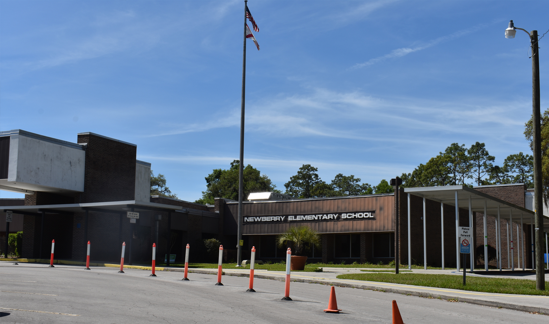 Newberry Elementary Flags